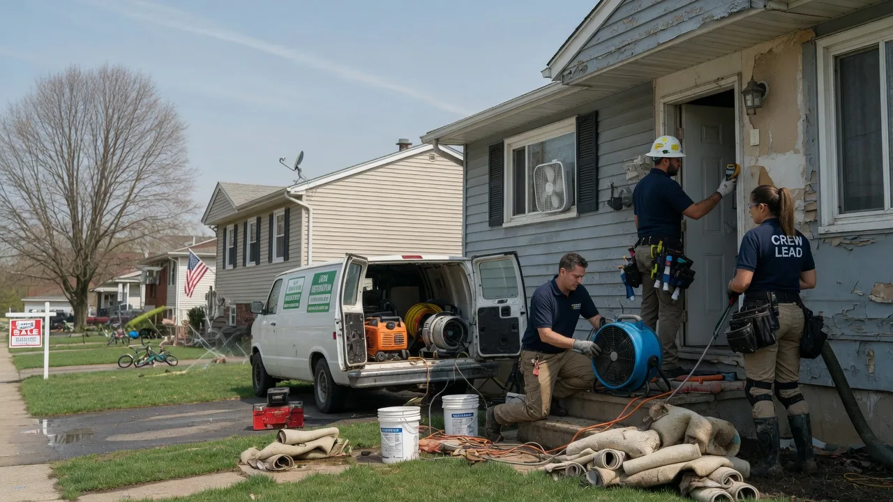 Flood Cleanup in Jewell, KS near me